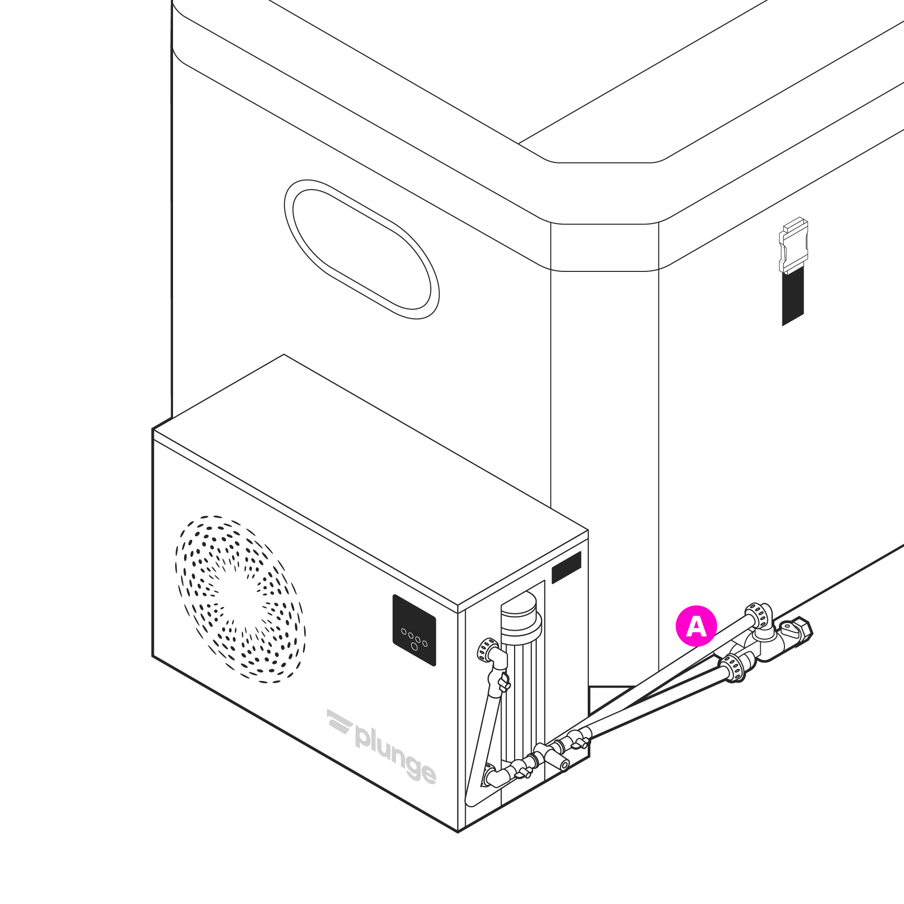 Evolve Standard Chiller-Illo_Step 4- Connecting Connection A - Air.png